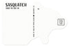 Sasquatch Die Cut Postcard