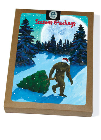 Sasquatch Christmas  Boxed Cards