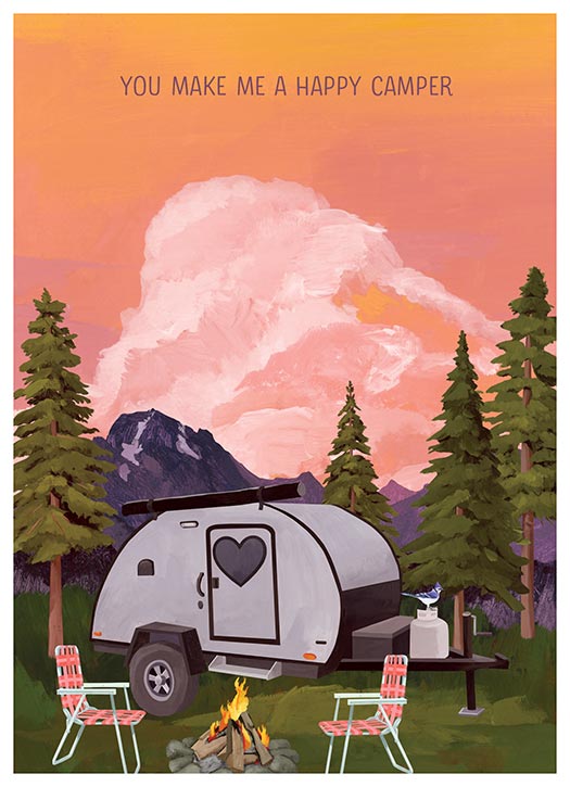 Happy Love Camper