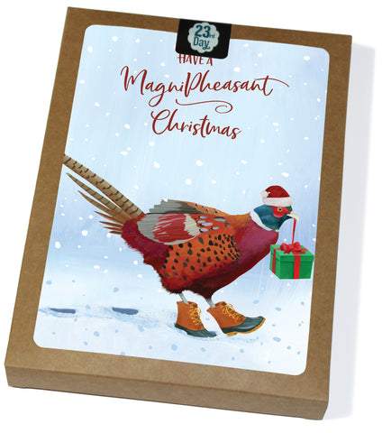 Pheasant Christmas Boxed Holiday Cards