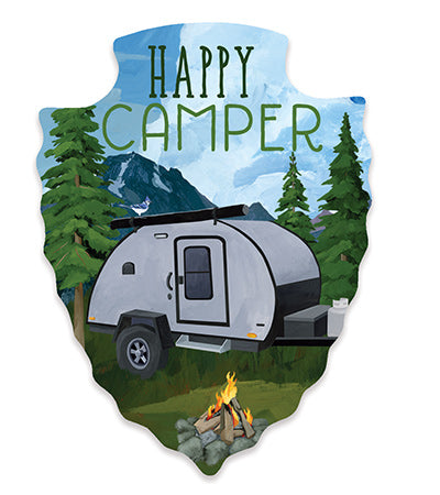 Happy Camper Sticker