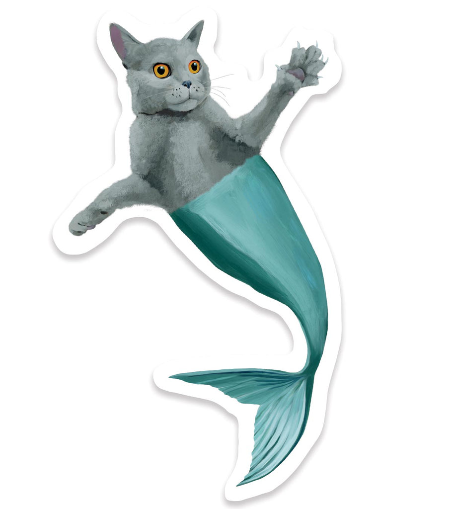 Purrmaid Sticker