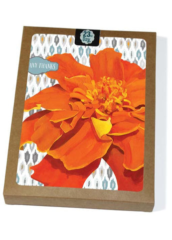 Marigolden Thanks Boxed Cards