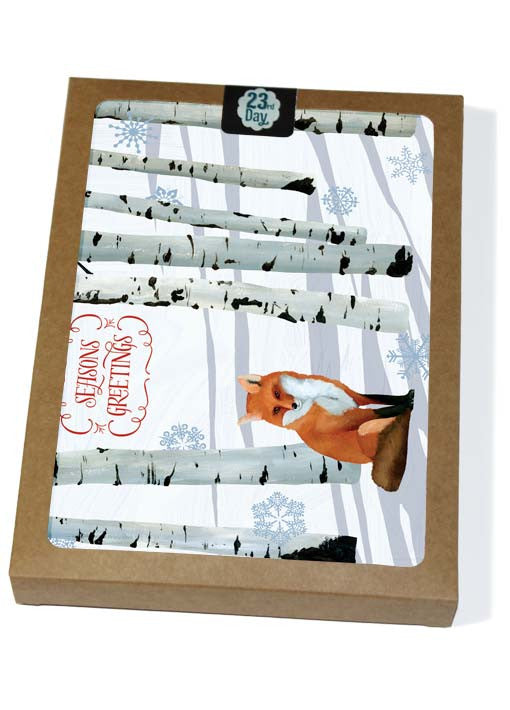 Foxy Forest Boxed Cards