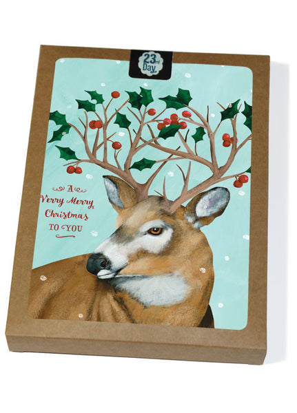 Winter Deer Boxed Cards