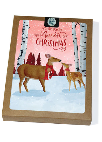 Fawn & Doe Boxed Holiday Cards