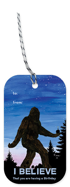 Sasquatch Everyday Gift Tags