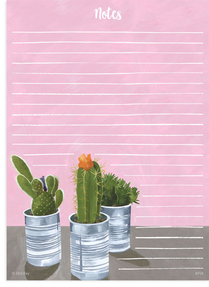 Cactus Notepad