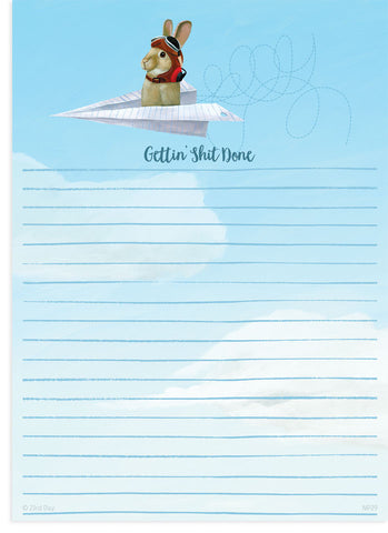 Air Bunny Notepad