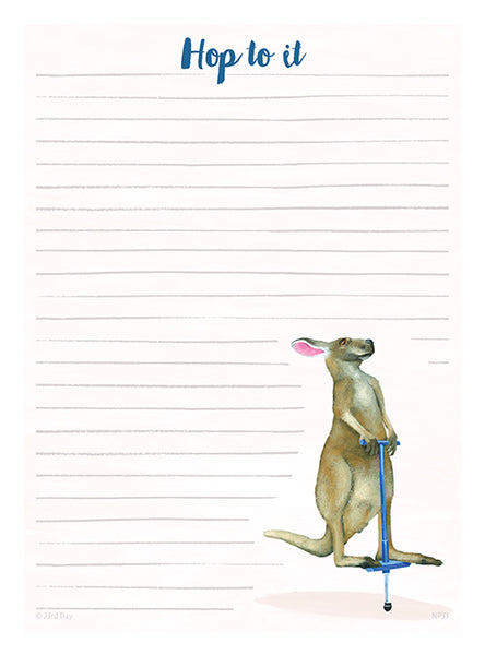 Kangaroo Notepad