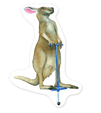 Kangaroo Sticker