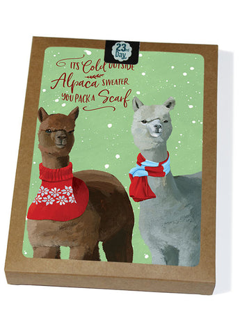 Alpaca Christmas Boxed Cards