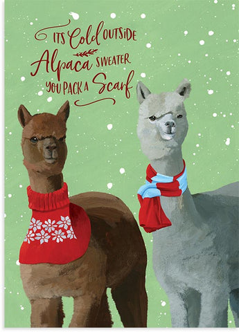 Alpaca Christmas