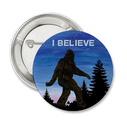 Sasquatch Round Button
