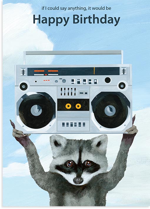 Say Anything Raccoon