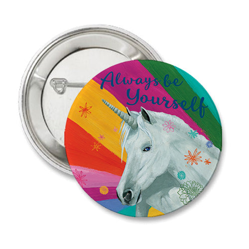 Unicorn Round Button