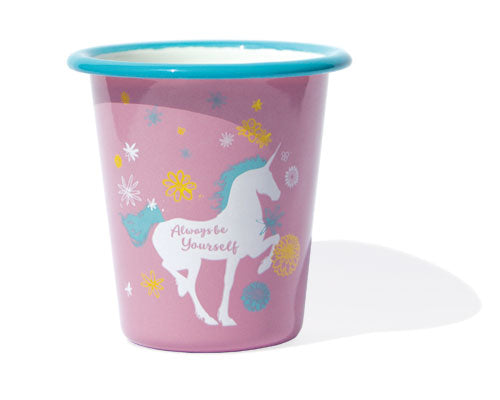 Unicorn Enamel Tumbler